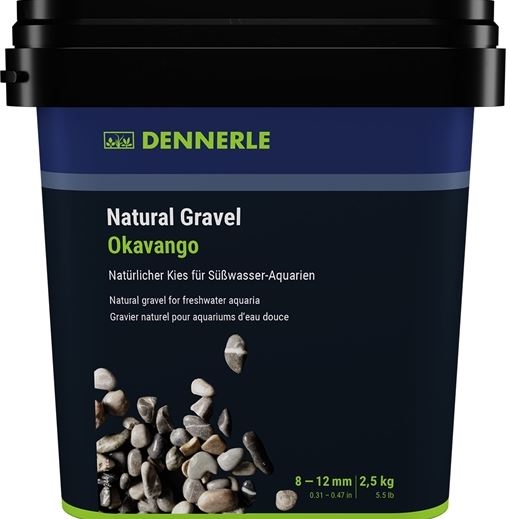 DENNERLE NATURAL GRAVEL OKAVANGO 4-8MM 2,5KG