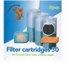 SF FILTER CARTRIDES CRYSTAL CLEAR 50 (3ST.)